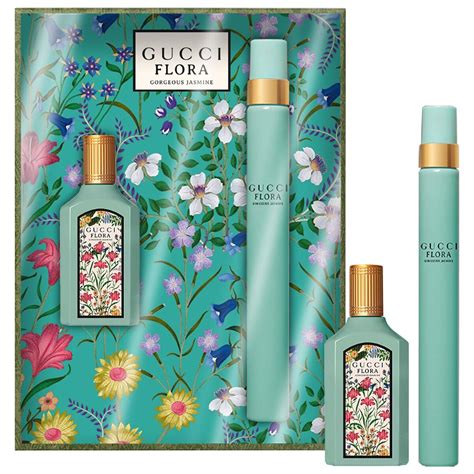 gucci flora gorgeous perfume set|Gucci Flora perfume boots.